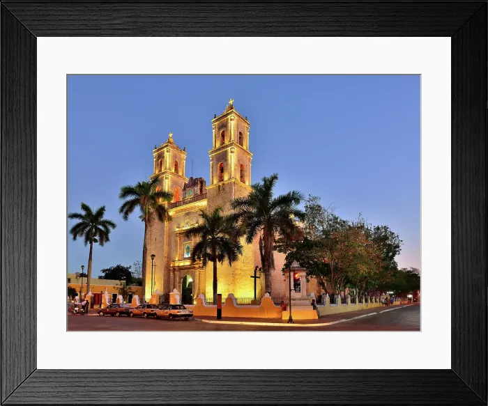 Framed Print : Iglesia de San Gervasio, Valladolid, Yucatan, Mexico Framed Print : Iglesia de San Gervasio, Valladolid, Yucatan, Mexico