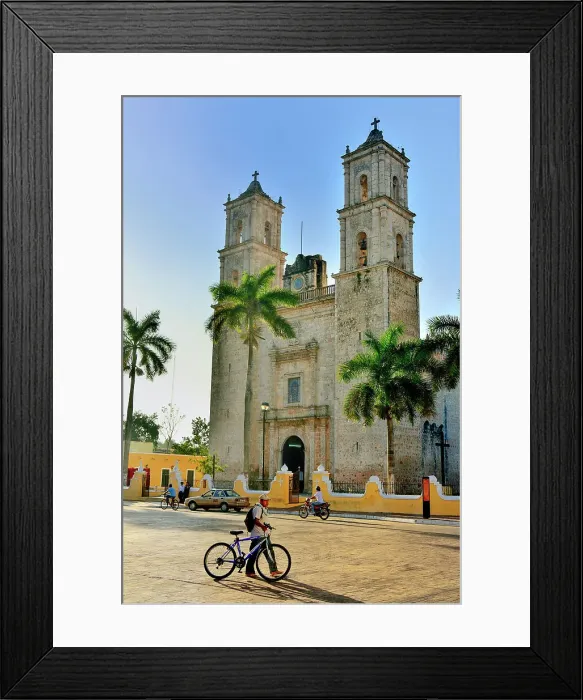 Framed Print : Iglesia de San Gervasio, Valladolid, Yucatan, Mexico Framed Print : Iglesia de San Gervasio, Valladolid, Yucatan, Mexico