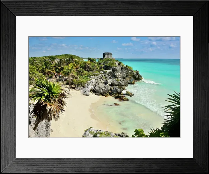 Framed Print : Tulum, Quintana Roo, Mexico Framed Print : Tulum, Quintana Roo, Mexico