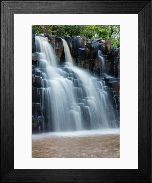 Framed Print : Mauritius, Rochester Falls Framed Print : Mauritius, Rochester Falls