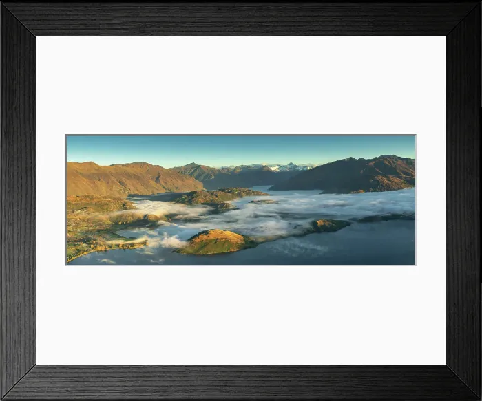 Framed Print : Glendhu Bay from Coromandel Peak, Wanaka, South Island, New Zealand Framed Print : Glendhu Bay from Coromandel Peak, Wanaka, South Island, New Zealand