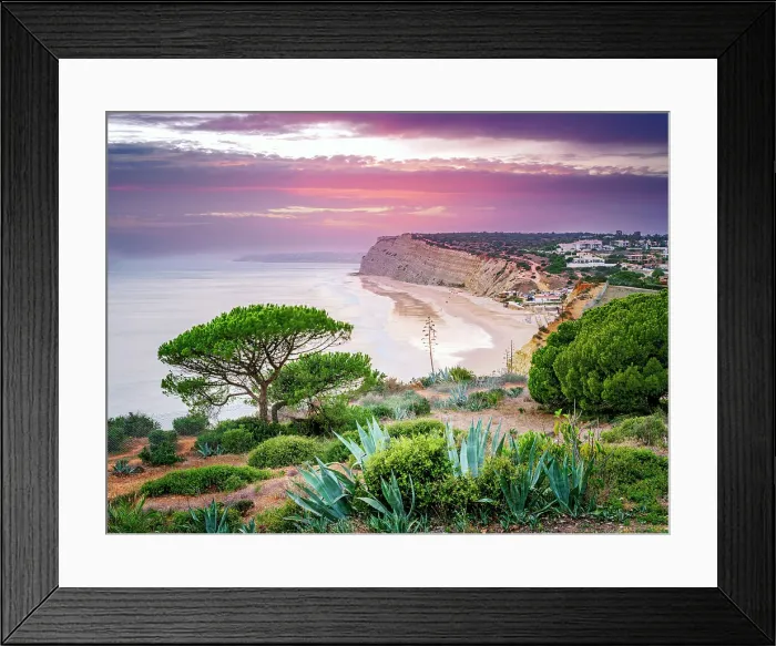 Framed Print : Sunset Praia de Porto Mos, Porto de Mos Beach Lagos, Algarve, Portugal Framed Print : Sunset Praia de Porto Mos, Porto de Mos Beach Lagos, Algarve, Portugal