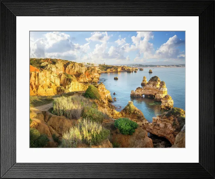 Framed Print : Sunrise Camilo Beach Camilo Beach, Praia do Camilo, Natural Cliff Formation and Beach Cove Lagos, Algarve, Portugal Framed Print : Sunrise Camilo Beach Camilo Beach, Praia do Camilo, Natural Cliff Formation and Beach Cove Lagos, Algarve, Portugal