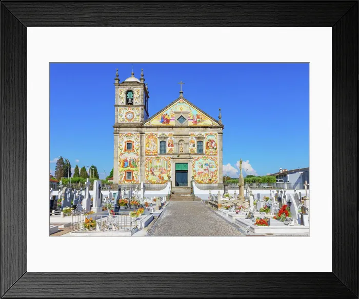 Framed Print : Matriz de Santa Maria de Valega church, Ovar, Aveiro, Portugal Framed Print : Matriz de Santa Maria de Valega church, Ovar, Aveiro, Portugal