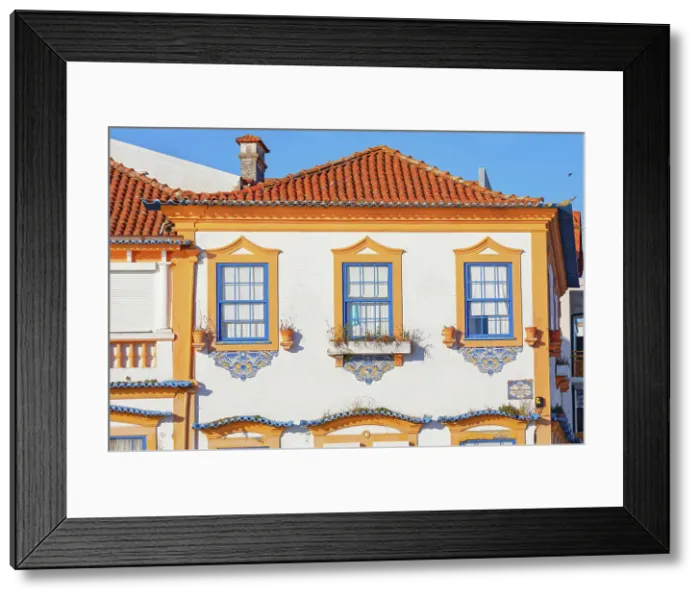 Framed Print : Traditional building facade, Aveiro, Portugal Framed Print : Traditional building facade, Aveiro, Portugal