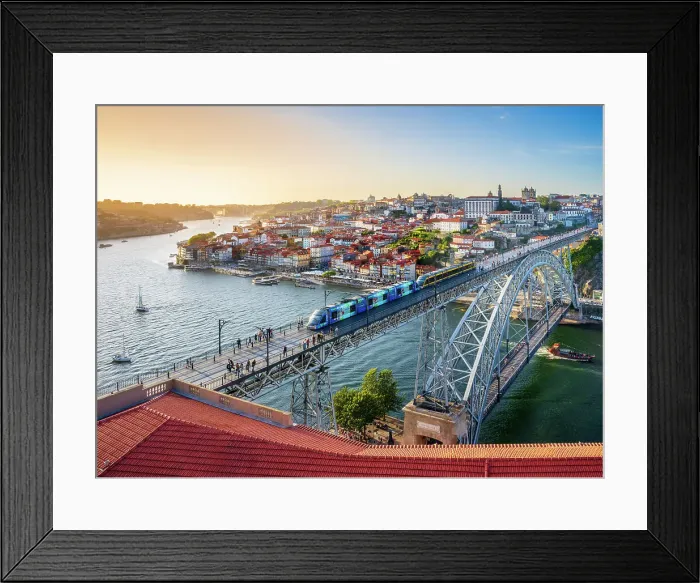 Framed Print : Ponte Dom Luis I (Luis I Bridge), Porto (Oporto), Portugal Framed Print : Ponte Dom Luis I (Luis I Bridge), Porto (Oporto), Portugal