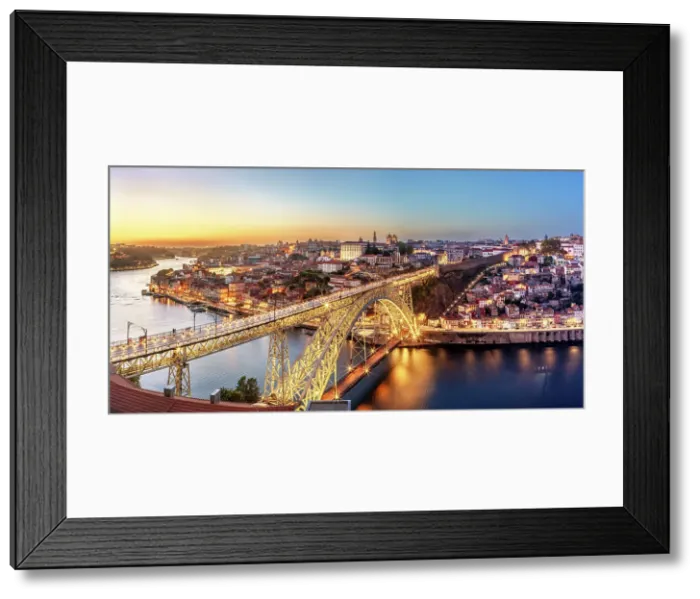 Framed Print : Ponte Dom Luis I (Luis I Bridge), Porto (Oporto), Portugal Framed Print : Ponte Dom Luis I (Luis I Bridge), Porto (Oporto), Portugal