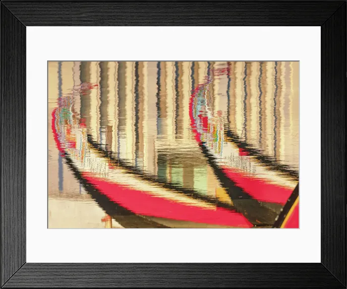 Framed Print : Impressions of Aveiro waterway, Aveiro, Portugal Framed Print : Impressions of Aveiro waterway, Aveiro, Portugal