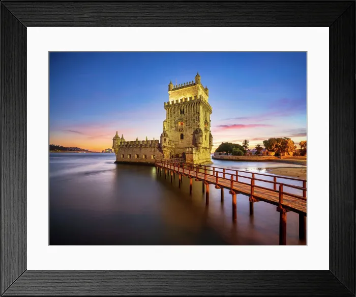 Framed Print : Belem Tower Belem District Lisbon, Portugal Framed Print : Belem Tower Belem District Lisbon, Portugal