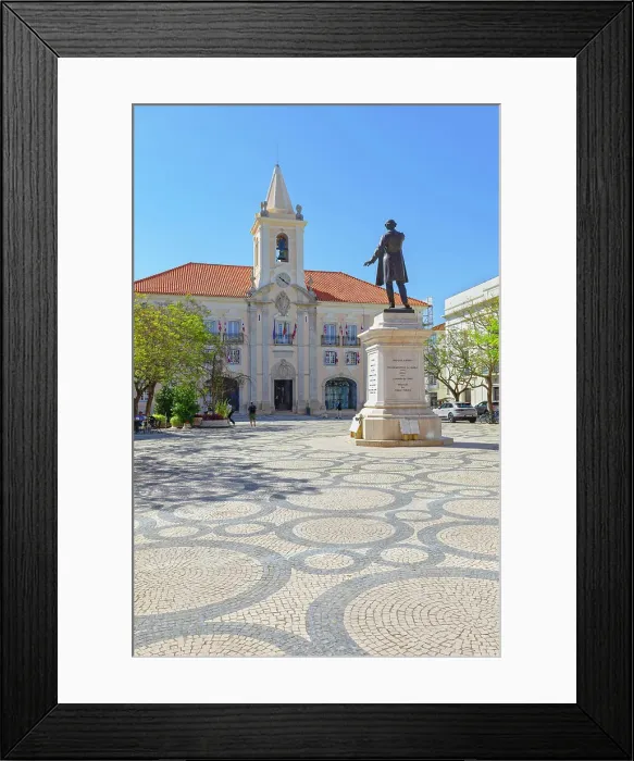 Framed Print : View of Praca da Republica, Aveiro, Portugal Framed Print : View of Praca da Republica, Aveiro, Portugal