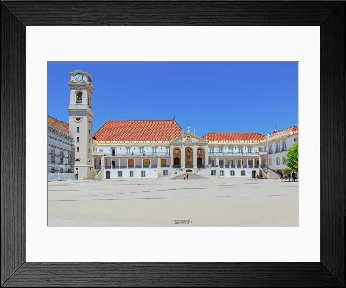 Framed Print : University of Coimbra, Coimbra, Coimbra district, Centro Region, Portugal