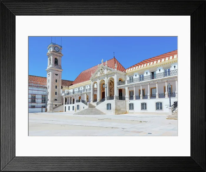 Framed Print : University of Coimbra, Coimbra, Coimbra district, Centro Region, Portugal