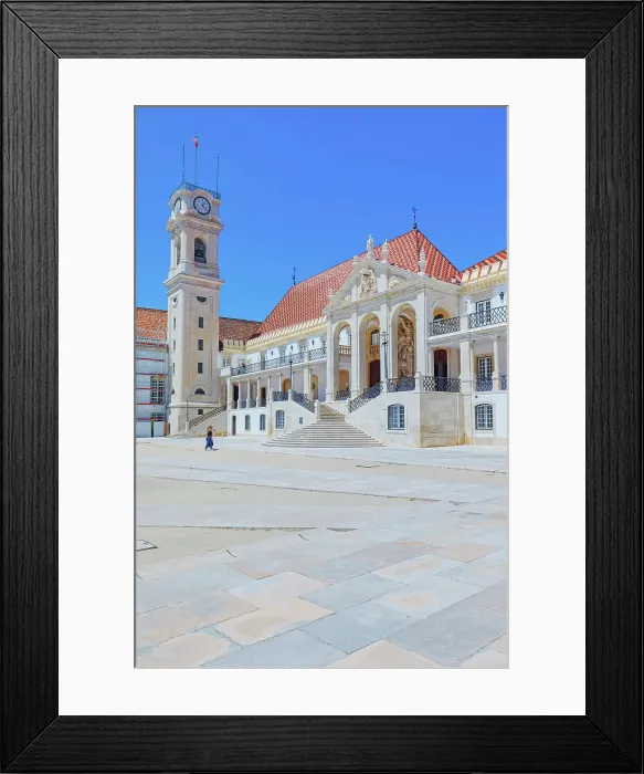 Framed Print : University of Coimbra, Coimbra, Coimbra district, Centro Region, Portugal