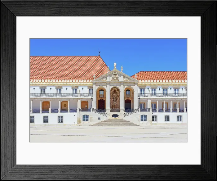 Framed Print : University of Coimbra, Coimbra, Coimbra district, Centro Region, Portugal