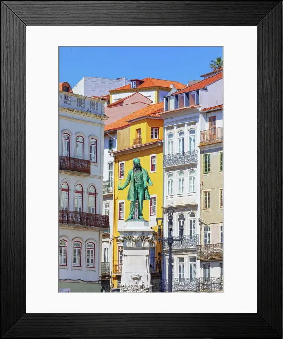 Framed Print : Portagem square, Coimbra, Coimbra district, Centro Region, Portugal Framed Print : Portagem square, Coimbra, Coimbra district, Centro Region, Portugal