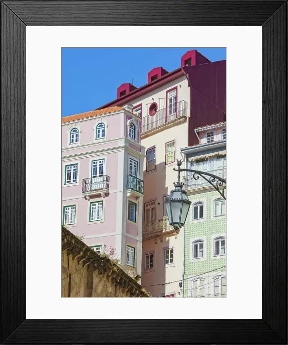 Framed Print : Traditional buildings, Coimbra, Coimbra district, Centro Region, Portugal Framed Print : Traditional buildings, Coimbra, Coimbra district, Centro Region, Portugal