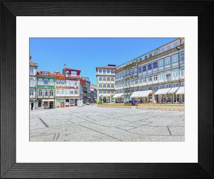 Framed Print : Toural Square, Guimaraes, Minho Region, Portugal Framed Print : Toural Square, Guimaraes, Minho Region, Portugal