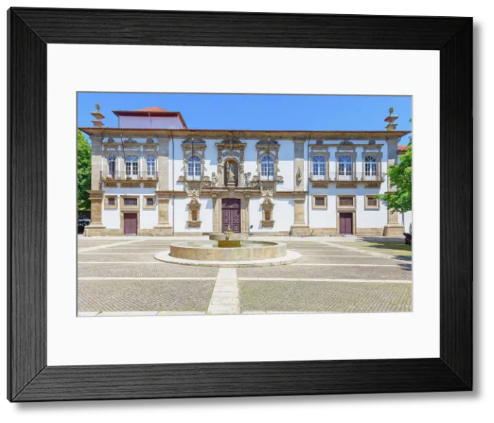 Framed Print : City Hall, Guimaraes, Minho Region, Portugal Framed Print : City Hall, Guimaraes, Minho Region, Portugal