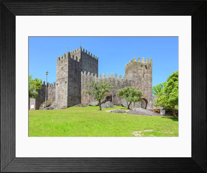 Framed Print : Guimaraes Castle, Guimaraes, Minho Region, Portugal Framed Print : Guimaraes Castle, Guimaraes, Minho Region, Portugal