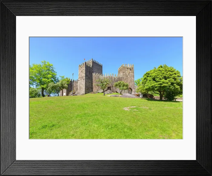 Framed Print : Guimaraes Castle, Guimaraes, Minho Region, Portugal Framed Print : Guimaraes Castle, Guimaraes, Minho Region, Portugal