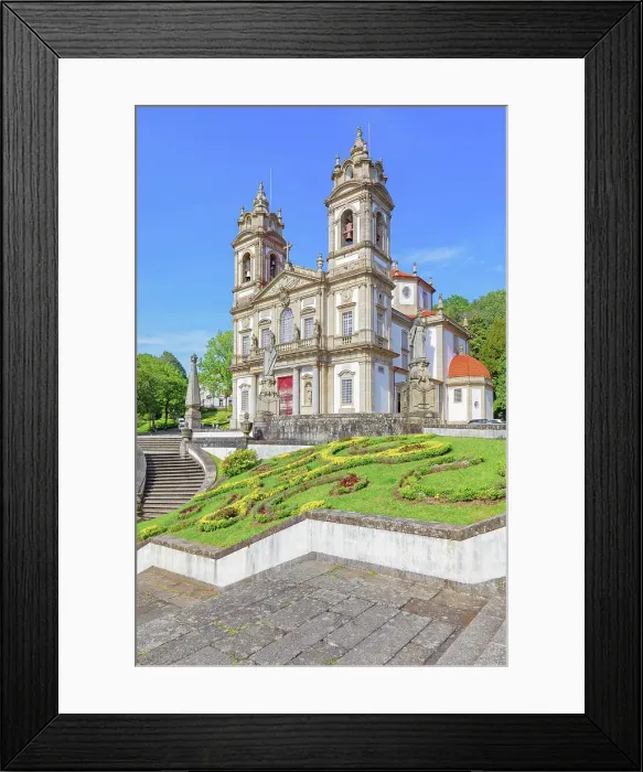 Framed Print : Bom Jesus do Monte santuary, Braga, Minho Province, Portugal Framed Print : Bom Jesus do Monte santuary, Braga, Minho Province, Portugal