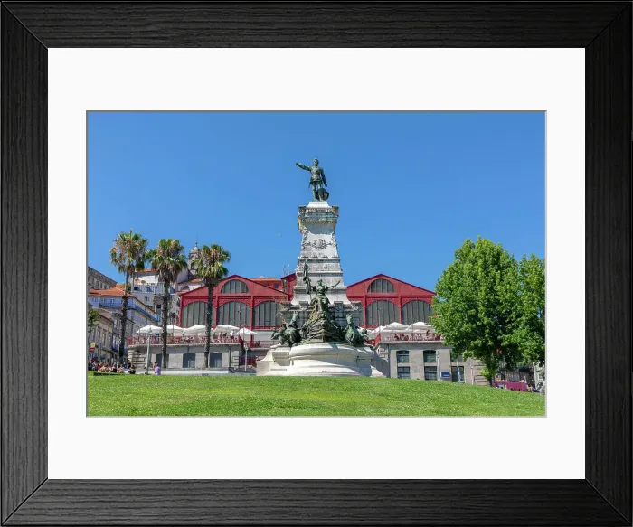 Framed Print : Statue of Prince Henry the Navigator in the Jardim do Infante Dom Henrique, Porto, Portugal, Southern Europe Framed Print : Statue of Prince Henry the Navigator in the Jardim do Infante Dom Henrique, Porto, Portugal, Southern Europe