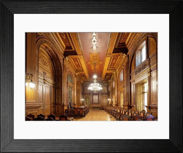 Framed Print : General Assembly Room, Bolsa Palace, Porto, Portugal, Southern Europe Framed Print : General Assembly Room, Bolsa Palace, Porto, Portugal, Southern Europe
