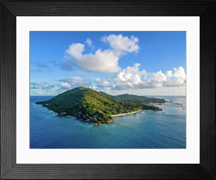 Framed Print : Seychelles, La Digue, Indian Ocean Framed Print : Seychelles, La Digue, Indian Ocean