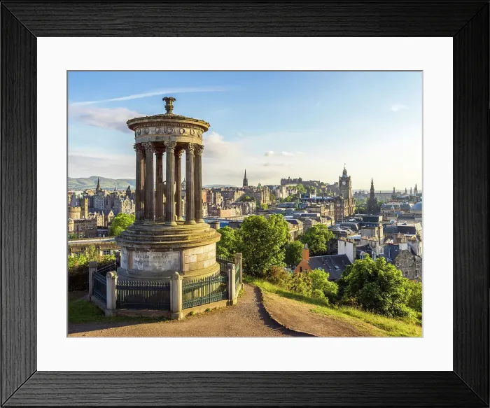 Framed Print : Dugald Stewart Monument on Carlton Hill, Edinburgh, Scotland, UK Framed Print : Dugald Stewart Monument on Carlton Hill, Edinburgh, Scotland, UK