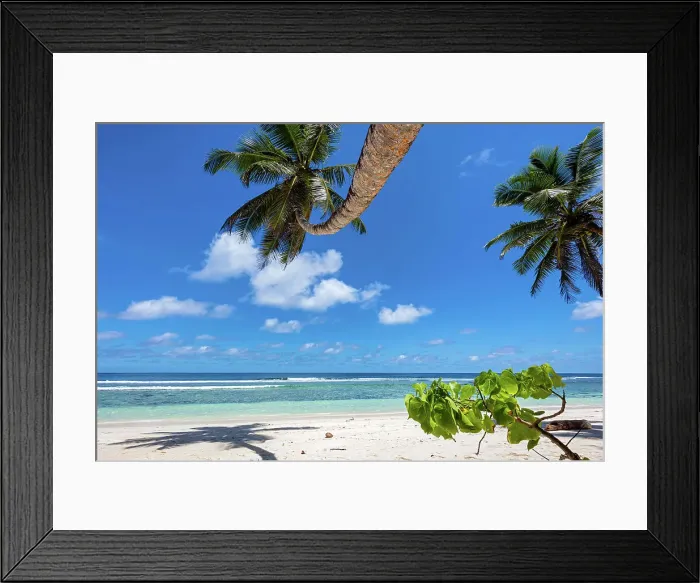 Framed Print : Seychelles, Mahe, Anse Parnel beach, Indian Ocean Framed Print : Seychelles, Mahe, Anse Parnel beach, Indian Ocean