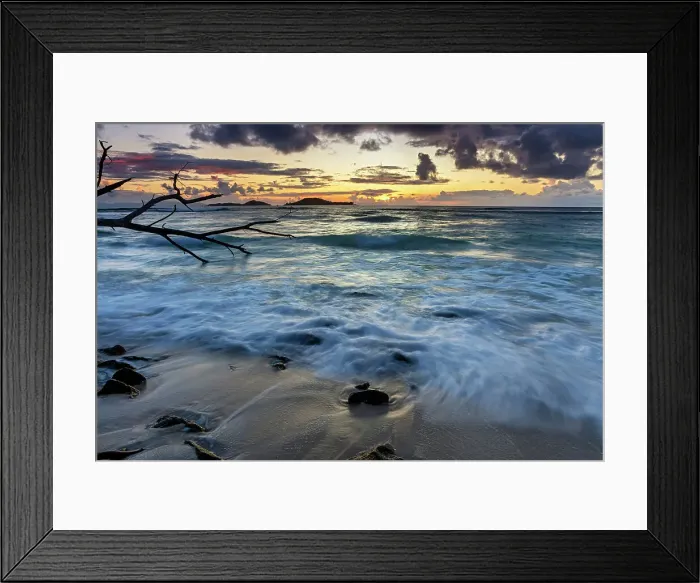Framed Print : Seychelles, Praslin, Anse Kerlan beach, Indian Ocean Framed Print : Seychelles, Praslin, Anse Kerlan beach, Indian Ocean