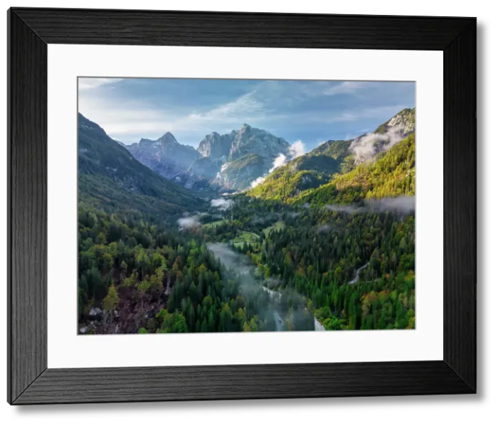Framed Print : Julian Alps, Kranska Gora, Slovenia, Europe Framed Print : Julian Alps, Kranska Gora, Slovenia, Europe