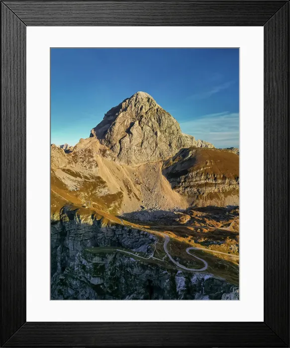 Framed Print : Mount Mangart, Julian Alps, Triglav National Park, Slovenia, Europe Framed Print : Mount Mangart, Julian Alps, Triglav National Park, Slovenia, Europe