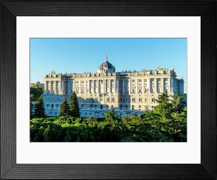 Framed Print : Royal Palace, Madrid Spain Framed Print : Royal Palace, Madrid Spain