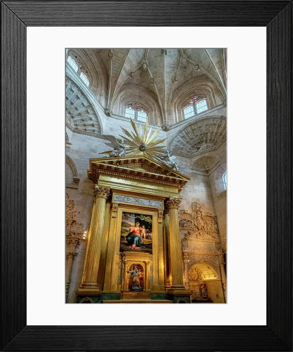Framed Print : Cathedral Burgos, Jakobsweg, Camino de Santiago, Spain Framed Print : Cathedral Burgos, Jakobsweg, Camino de Santiago, Spain