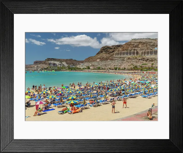 Framed Print : Anfi del Mar, Playa de la Verga, Arguineguin, Gran Canaria, Canary Islands, Spain Framed Print : Anfi del Mar, Playa de la Verga, Arguineguin, Gran Canaria, Canary Islands, Spain