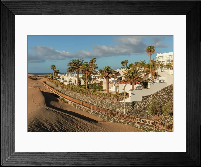 Framed Print : Riu Palace Resort at Maspalomas Sand Dunes, Gran Canaria, Canary Islands, Spain Framed Print : Riu Palace Resort at Maspalomas Sand Dunes, Gran Canaria, Canary Islands, Spain