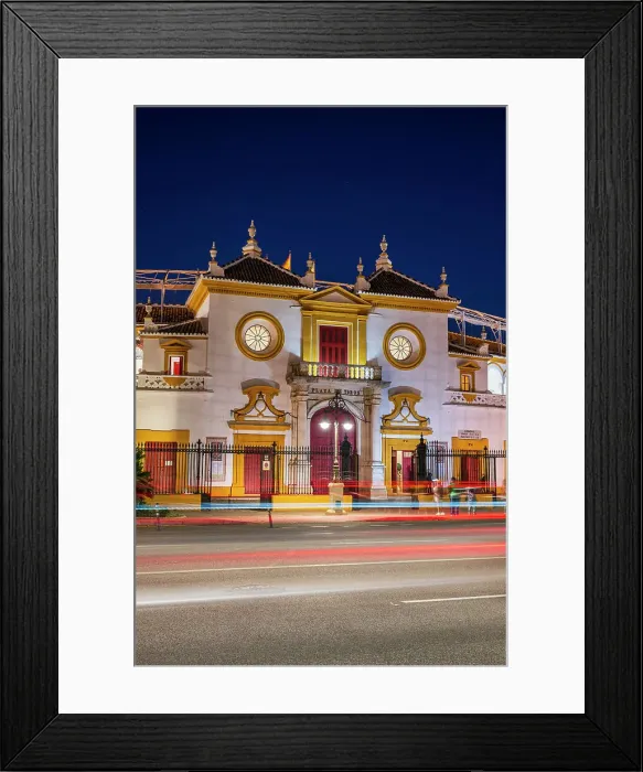 Framed Print : Plaza de toros de la Real Maestranza de Caballeria de Sevilla, Seville, Andalusia, Spain Framed Print : Plaza de toros de la Real Maestranza de Caballeria de Sevilla, Seville, Andalusia, Spain