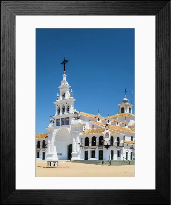 Framed Print : Ermita de la Virgen del Rocio, El Rocio, Huelva, Andalusia, Spain Framed Print : Ermita de la Virgen del Rocio, El Rocio, Huelva, Andalusia, Spain