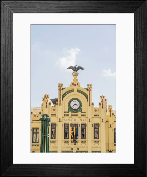 Framed Print : Estacion Del Nord Train station, Valencia, Spain Framed Print : Estacion Del Nord Train station, Valencia, Spain