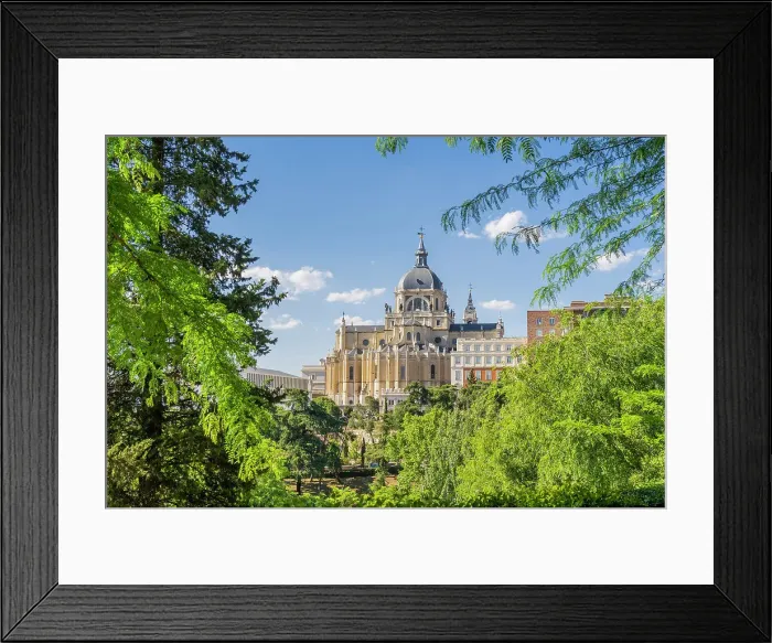 Framed Print : Catedral de la Almudena, Madrid, Spain Framed Print : Catedral de la Almudena, Madrid, Spain