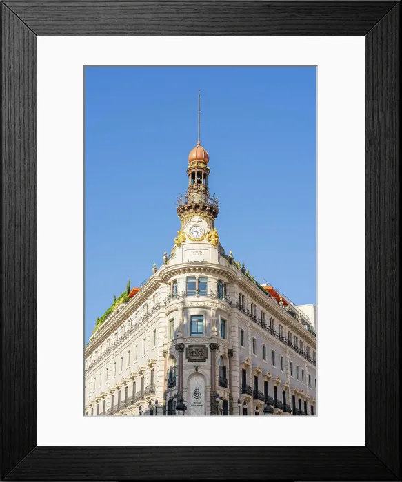 Framed Print : Palacio de la Equitativa, Madrid, Spain Framed Print : Palacio de la Equitativa, Madrid, Spain