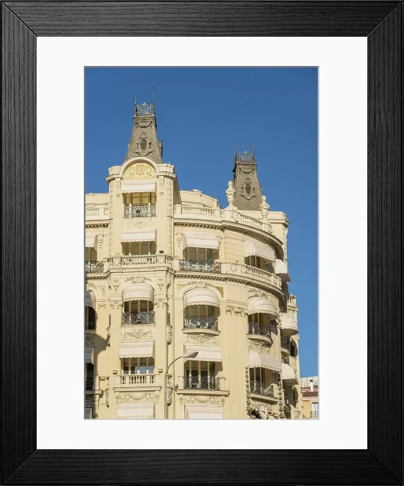Framed Print : Occident Building, Madrid, Spain Framed Print : Occident Building, Madrid, Spain
