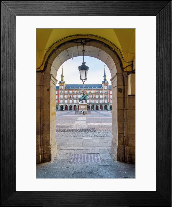 Framed Print : Plaza Major, Madrid, Spain Framed Print : Plaza Major, Madrid, Spain