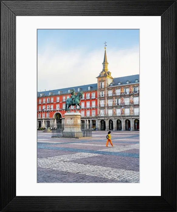 Framed Print : Plaza Major, Madrid, Spain Framed Print : Plaza Major, Madrid, Spain