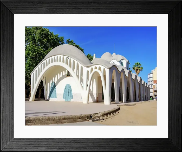 Framed Print : Masia Freixa, Parc de Sant Jordi, Terrassa, Catalonia, Spain