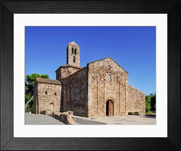 Framed Print : Church of Santa Maria, The churches of Egara, Terrassa, Catalonia, Spain