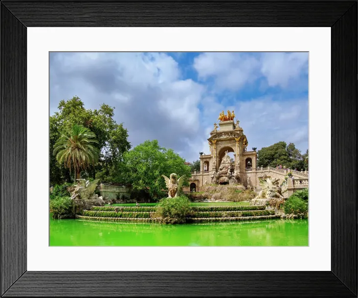 Framed Print : Parc de la Ciutadella, Barcelona, Catalonia, Spain Framed Print : Parc de la Ciutadella, Barcelona, Catalonia, Spain