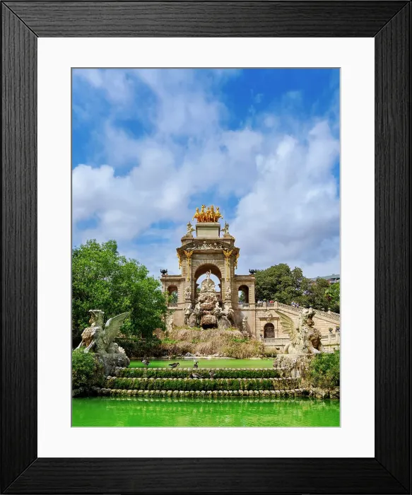 Framed Print : Parc de la Ciutadella, Barcelona, Catalonia, Spain Framed Print : Parc de la Ciutadella, Barcelona, Catalonia, Spain