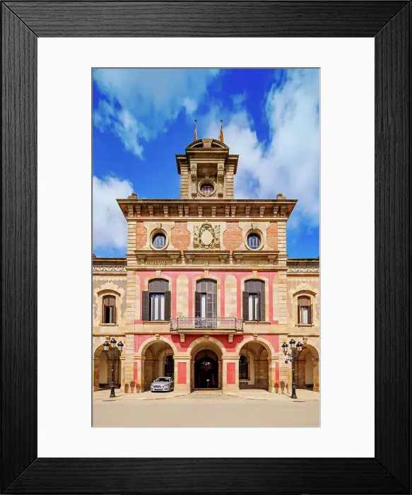 Framed Print : The Palace of the Parliament of Catalonia, Parc de la Ciutadella, Barcelona, Catalonia, Spain Framed Print : The Palace of the Parliament of Catalonia, Parc de la Ciutadella, Barcelona, Catalonia, Spain